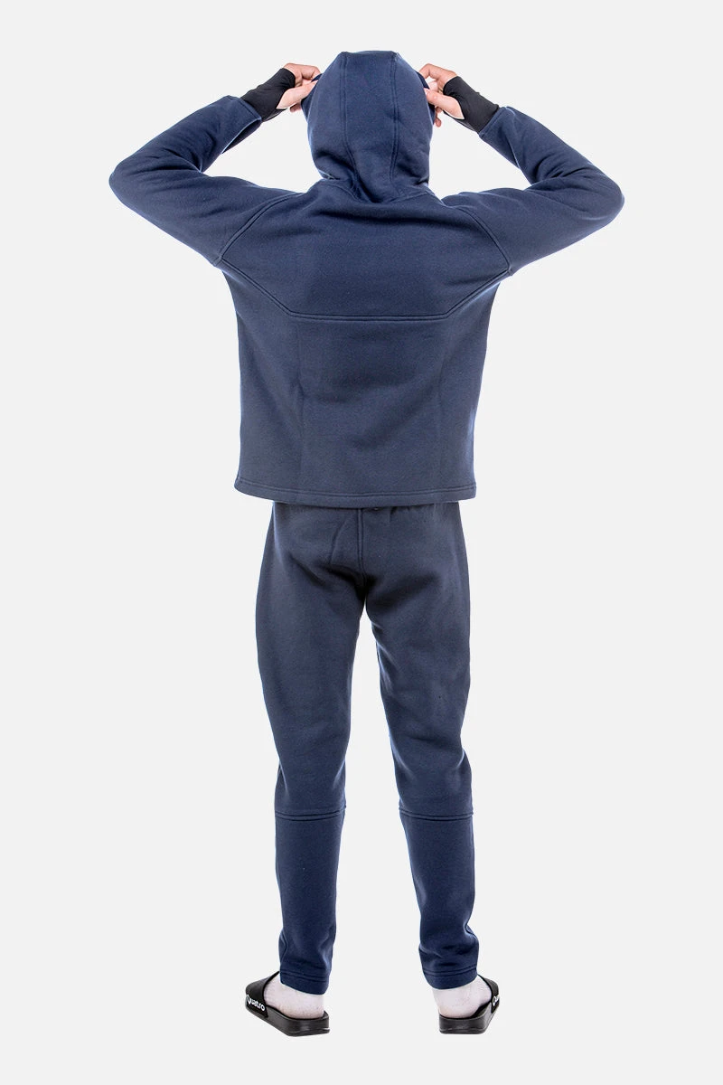 Mens Tracksuit Top Navy 4 Mens Tracksuit Top Navy - Image 2