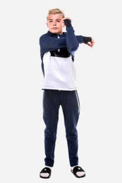 Mens Tracksuit Top Navy