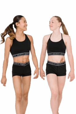 Movement Black Shorts -Quatro Clothing Shop Movement Short Black Product Page Image 4