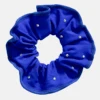 Royal Blue Lycra Scrunchie With Stones -Quatro Clothing Shop PART2WEBSITEIMAGES2025 6