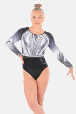 Achieve Long Sleeve Black And White