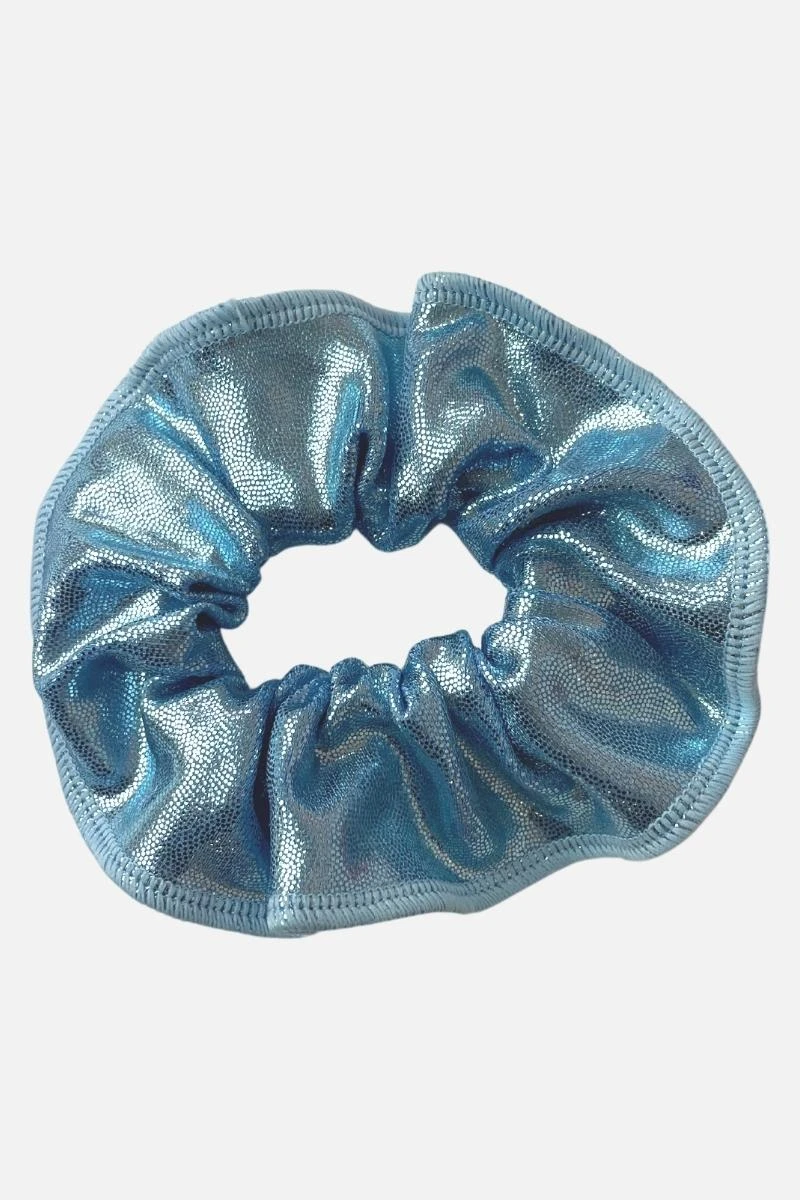 Baby Blue Mystique Scrunchie 3 Baby Blue Mystique Scrunchie