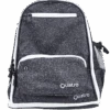 Black Glitter Backpack -Quatro Clothing Shop black glitter backpack simple 600103