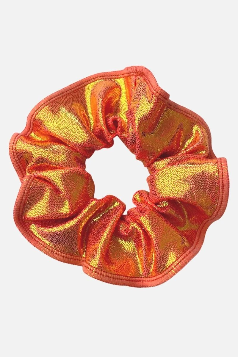 Copper Coral Mystique Scrunchie 3 Copper Coral Mystique Scrunchie