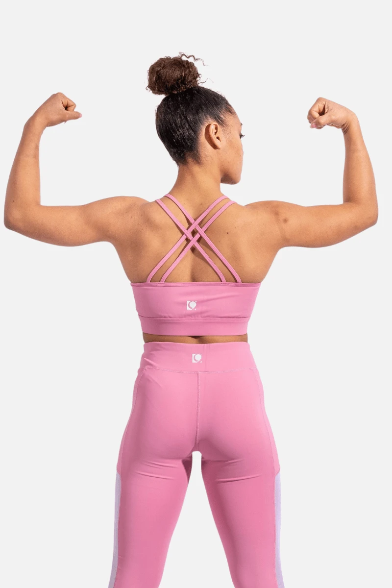Energy Pink Crop Top 4 Energy Pink Crop Top - Image 2