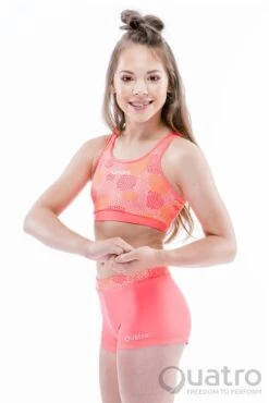 Fizz Orangeade Crop Top Set