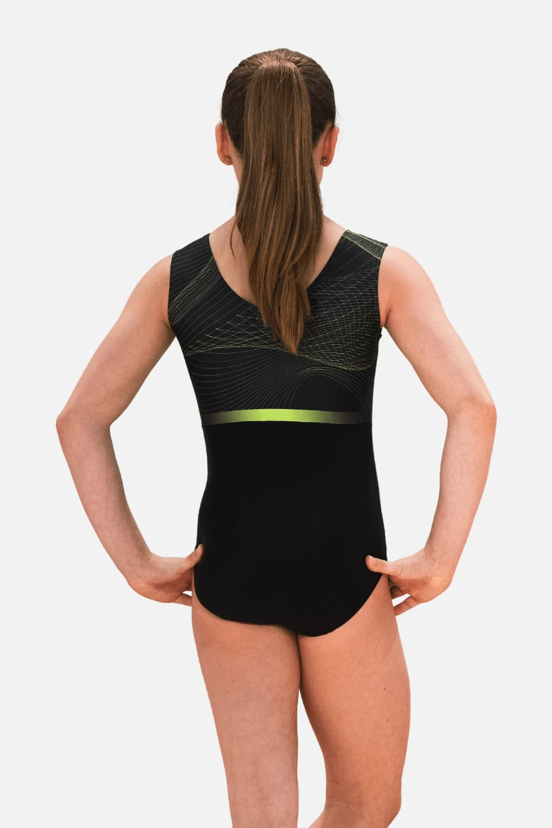 Gymnastics Ireland Fan Range Women's Leotard 2023 4 Gymnastics Ireland Fan Range Women's Leotard 2023 - Image 2
