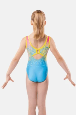 Kaleidoscope Short Sleeve Leotard 9 Kaleidoscope Short Sleeve Leotard -Quatro Clothing Shop kaleidoscope short sleeve leotard configurable 805742