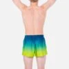 Mens Teal And Lime Ombre Shorts -Quatro Clothing Shop mens teal and lime ombre shorts configurable 294046