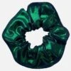 Navy Kelly Green Scrunchie -Quatro Clothing Shop navy kelly green scrunchie simple 325710