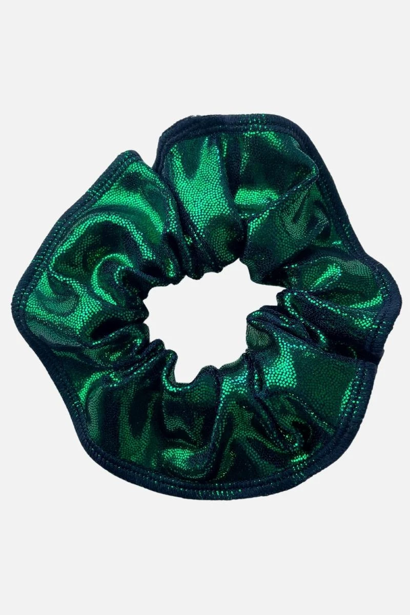 Navy Kelly Green Scrunchie 3 Navy Kelly Green Scrunchie