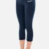 Navy Yoga Fit Capri Leggings -Quatro Clothing Shop navy yoga fit capri leggings configurable 492779