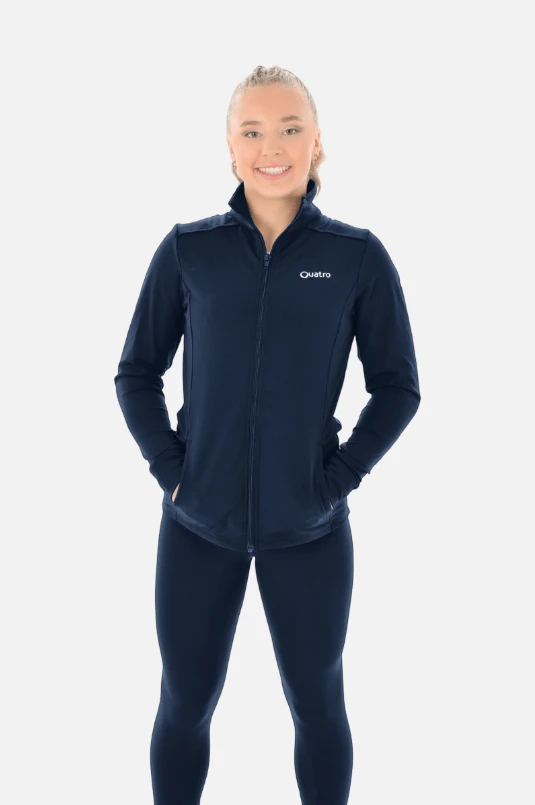 Navy Yoga Fit Jacket 3 Navy Yoga Fit Jacket