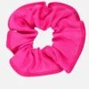 Neon Pink Scrunchie -Quatro Clothing Shop neon pink scrunchie simple 110202