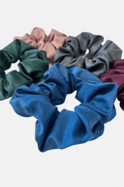 Ocean Wet Look Scrunchie -Quatro Clothing Shop ocean wet look scrunchie simple 988432