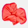 Orange Pink Lycra Scrunchie 1 Orange Pink Lycra Scrunchie -Quatro Clothing Shop orange pink lycra scrunchie simple 665354