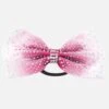 Pink Ombre Rhinestone Bow -Quatro Clothing Shop pink ombre rhinestone bow simple 594165
