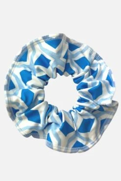 Podium Ocean Blue Scrunchie