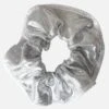 Silver Mystique Scrunchie -Quatro Clothing Shop silver scrunchie simple 118062