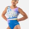 Tiger Lily Blue -Quatro Clothing Shop tiger lily blue simple 566268
