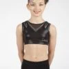 Vision Black Crop Top Set