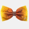 Yellow To Orange Ombre Rhinestone Bow -Quatro Clothing Shop yellow to orange ombre rhinestone bow simple 504846